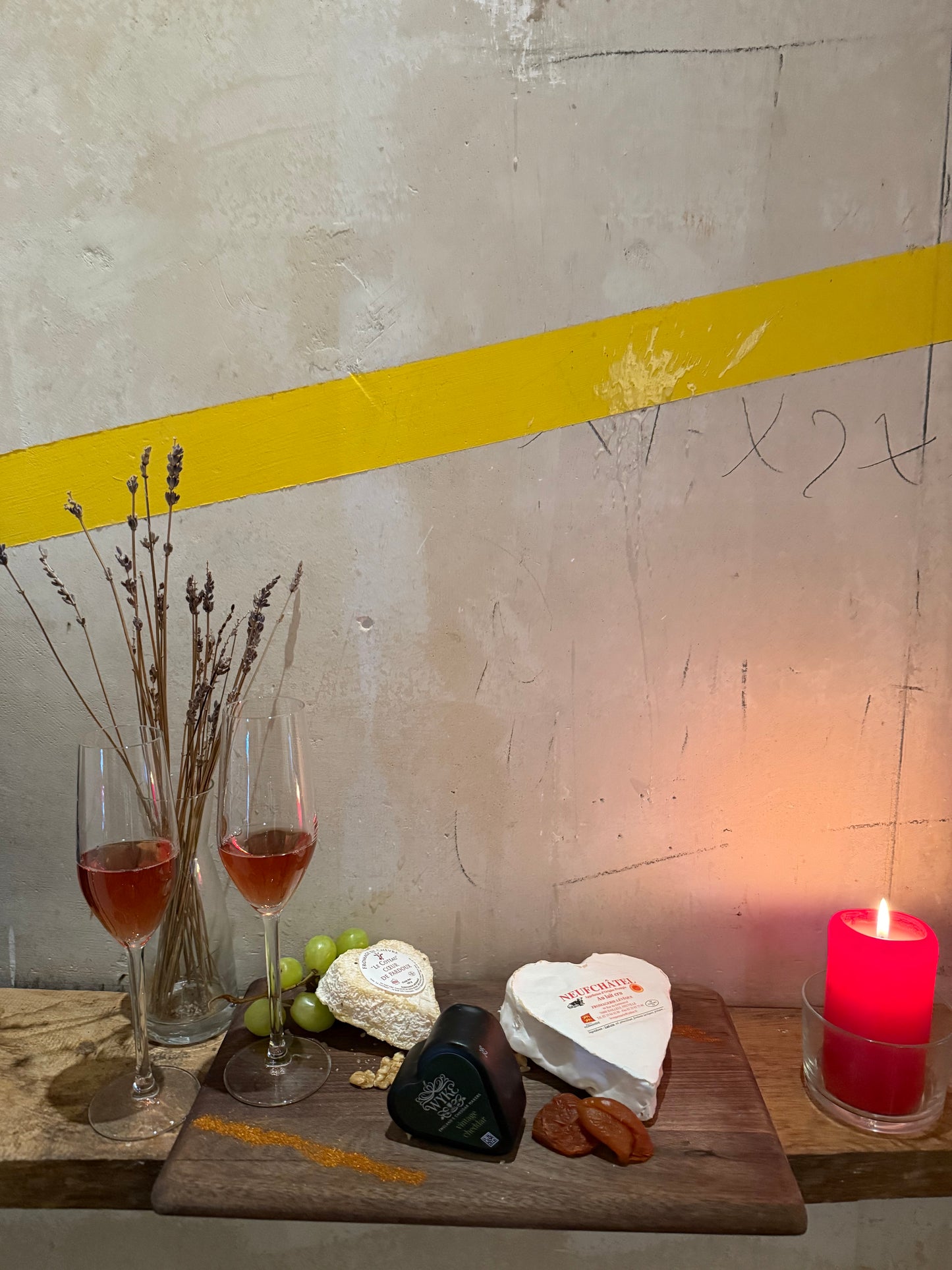 Plateau coeur de fromage - 440g