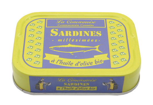 Sardinen in Bio-Olivenöl 115g