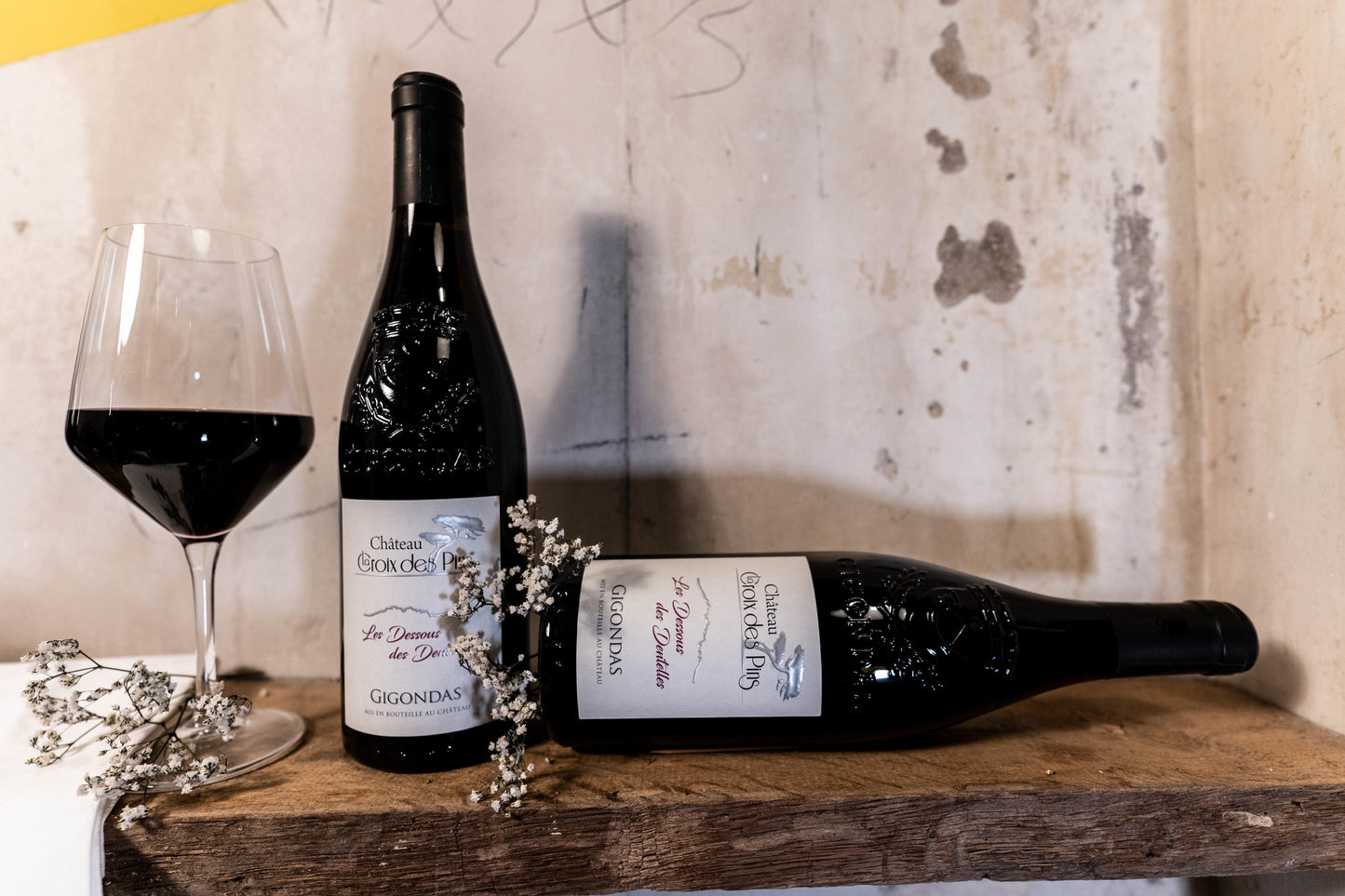 Les Dessous Des Dentelles - Gigondas AOP Château la Croix des Pins 2022 0,75 L