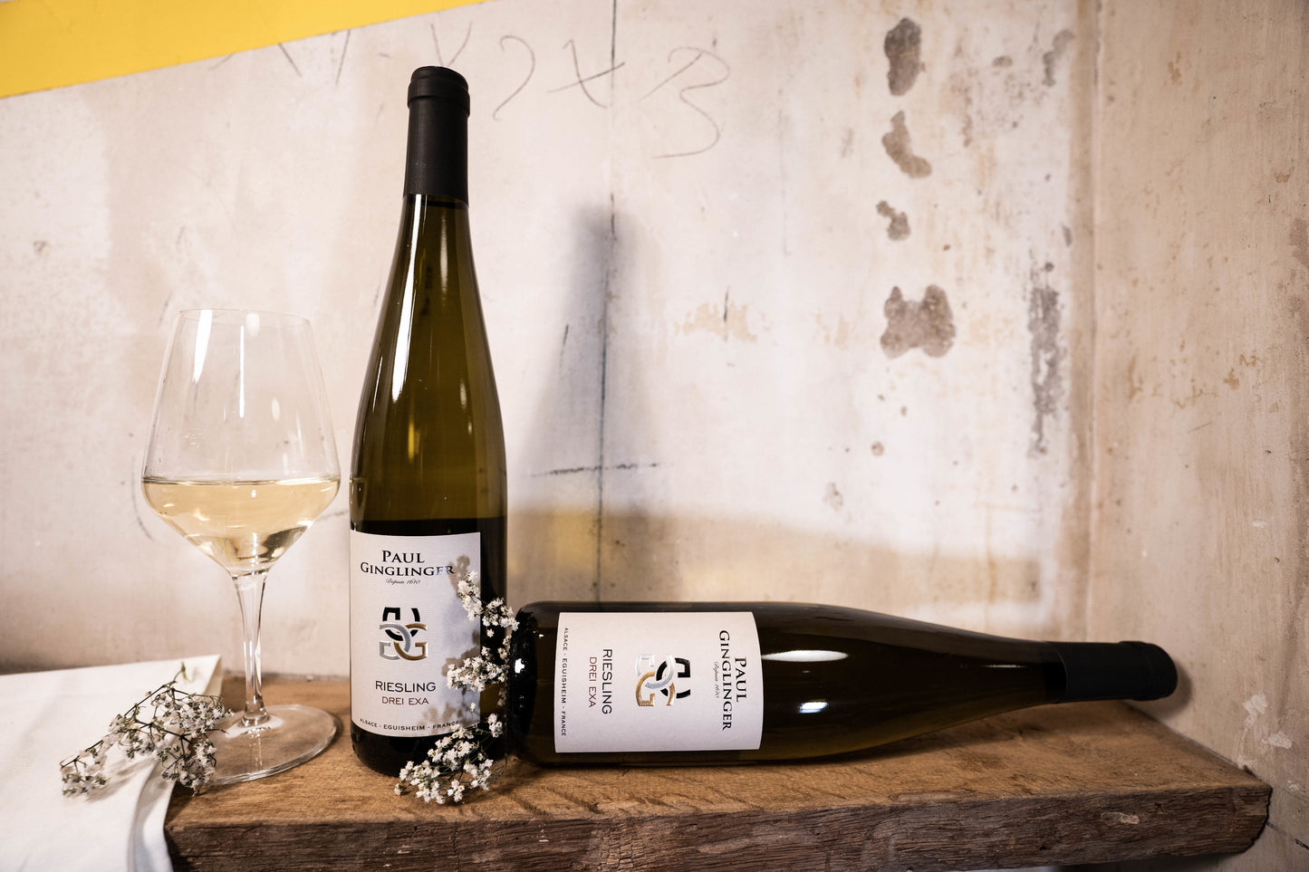 Riesling Drei Exa Alsace AOC Ginglinger 2023 0,75 L