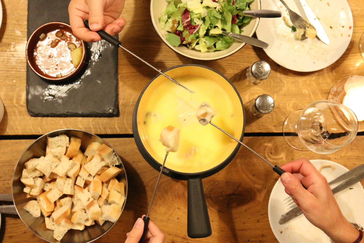 Menu Fondue