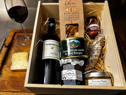 Gourmet-Geschenkbox aus Baskenland