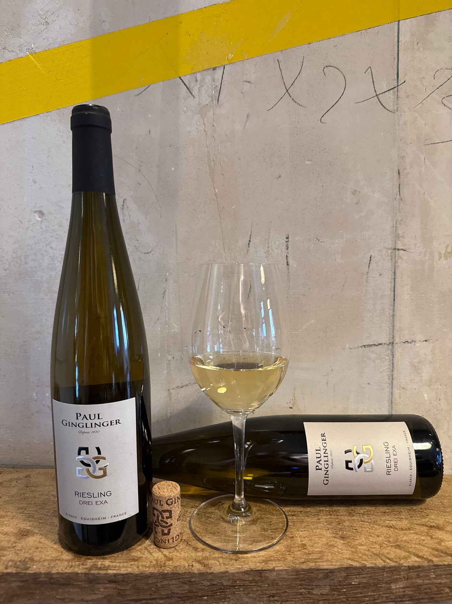 Riesling Drei Exa Alsace AOC Ginglinger 2023 0,75 L