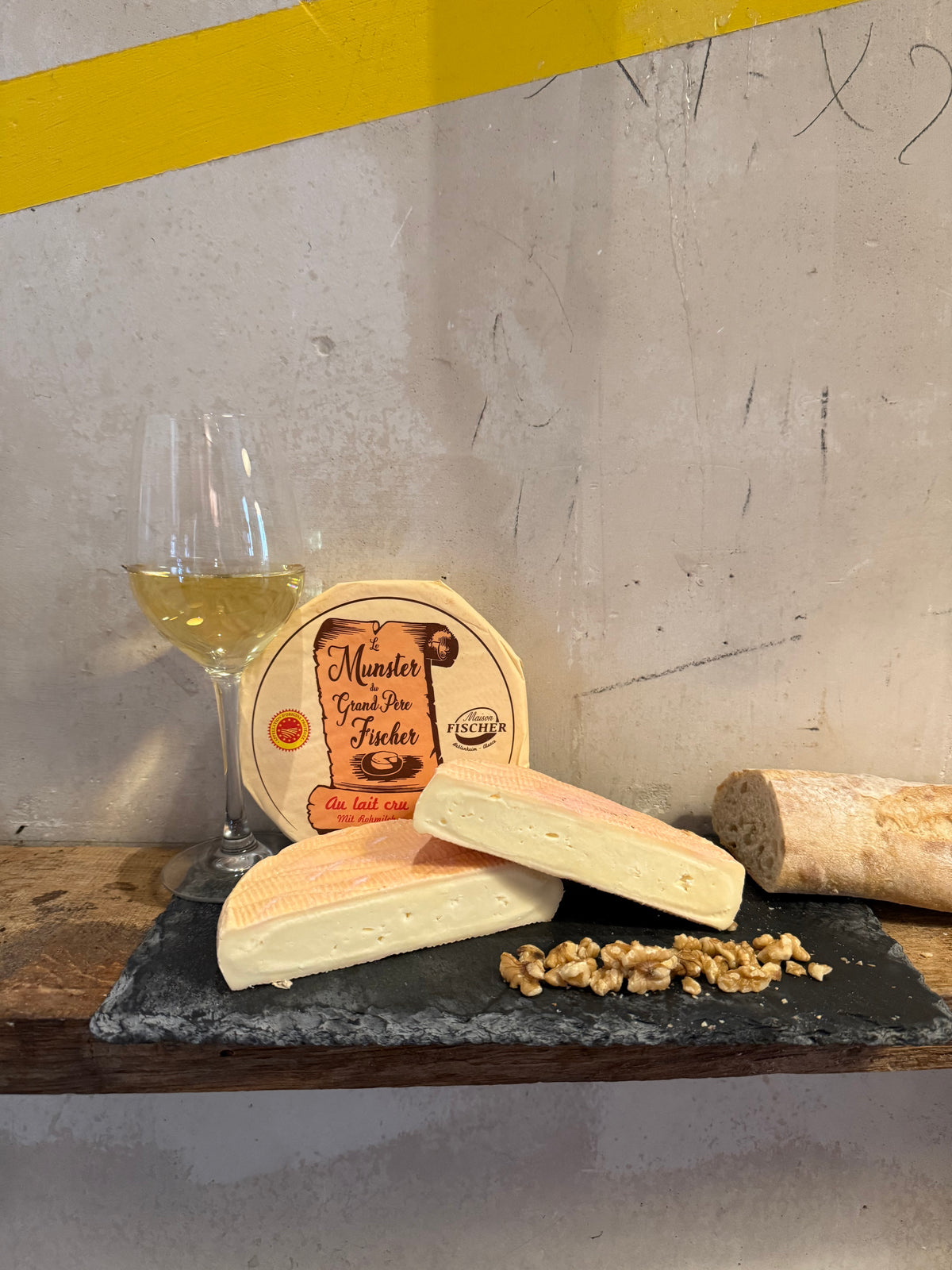 Le Munster Fermier AOP – Elsässischer Rohmilch-Weichkäse, 100 g