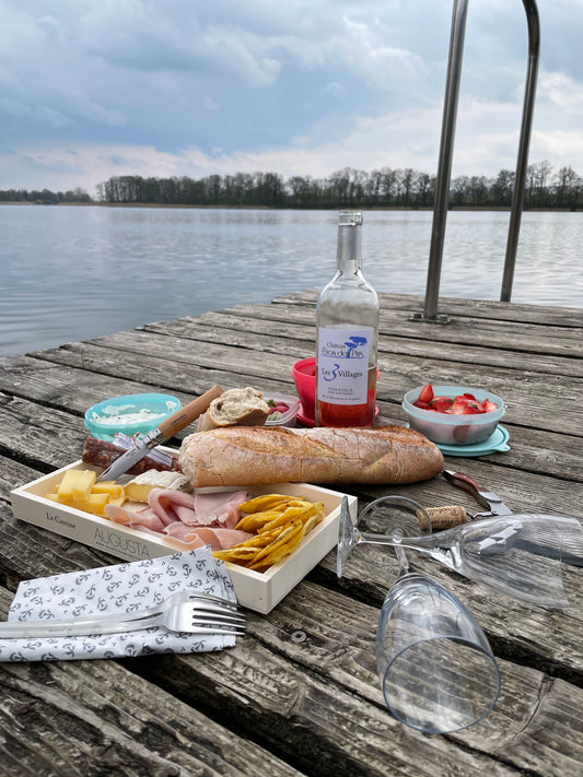 Am Seeufer – Picknickkorb Berlin, Augusta