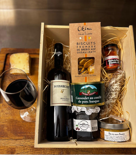 Gourmet-Geschenkbox aus Baskenland