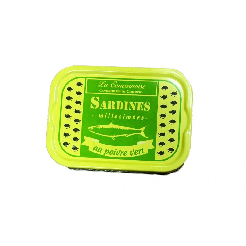 Sardinen mit grünem Pfeffer 115g