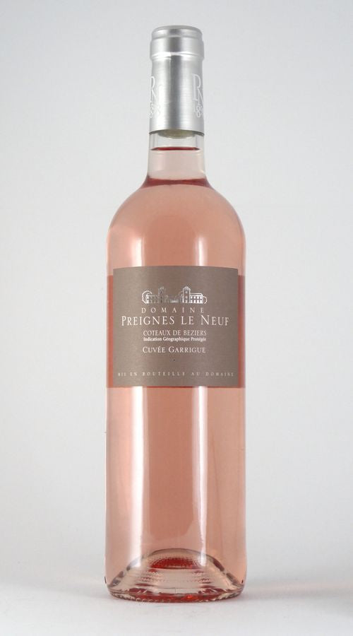 Domaine Preignes Le Neuf Rosé Cuvée Garrigue 2025 Côte de Béziers IGP 0,75 L