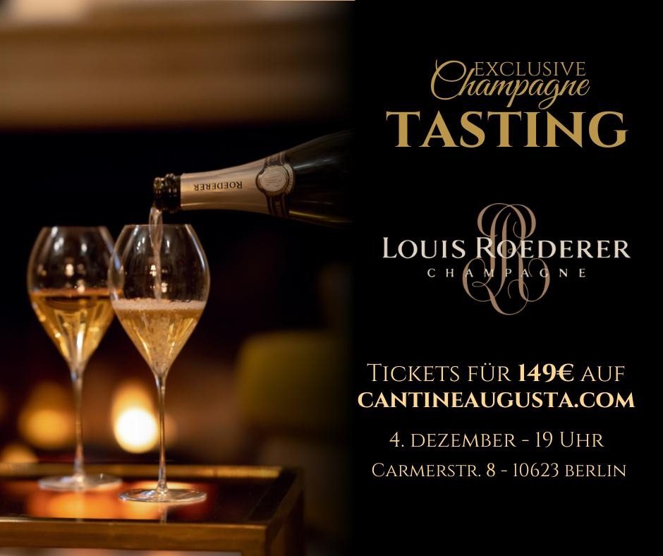 Champagne Tasting Louis Roederer - 04.12.2024